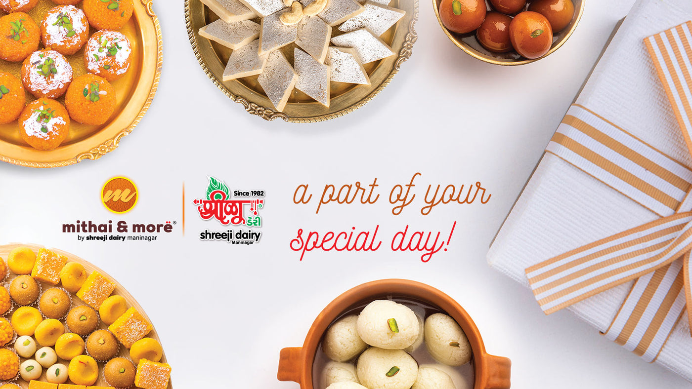 Make Mithai & More a part of your special day!