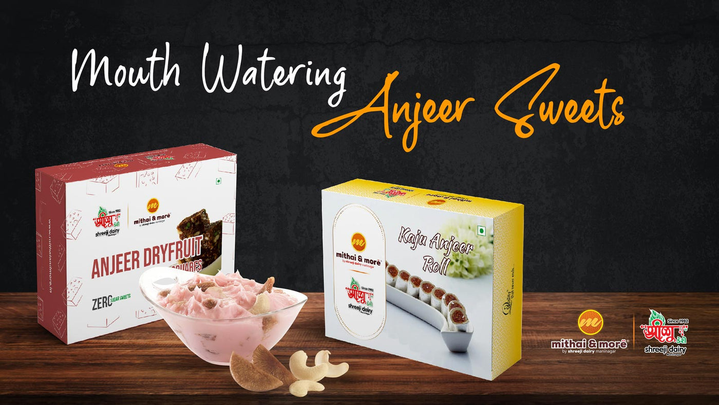 3 Mouth Watering Anjeer Sweets